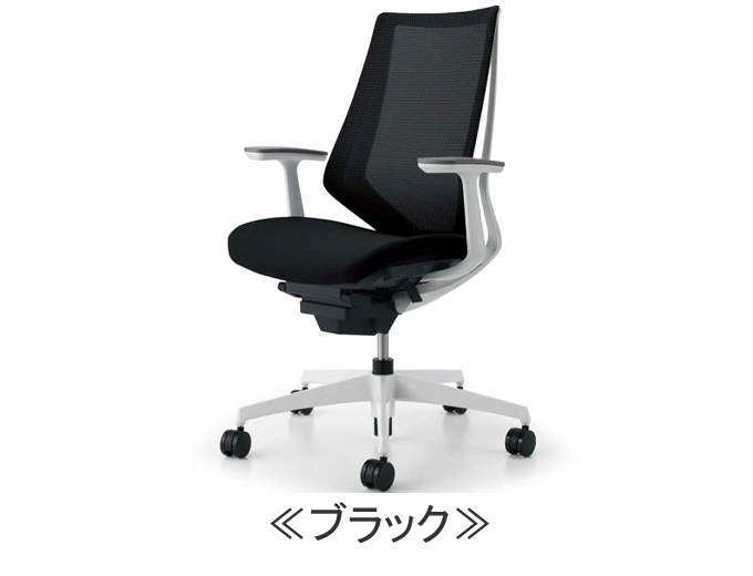 コクヨ デュオラ（Duora）メッシュタイプ 樹脂脚 ホワイト CR 