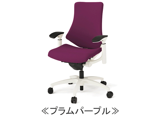 イトーキ エフチェア（f-chair） クロスバック ベースカラーW9 KG-137PS(M)-W9