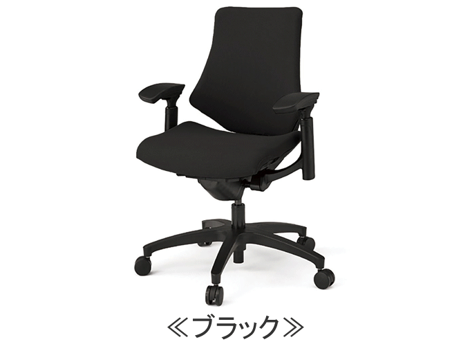 イトーキ エフチェア（f-chair） クロスバック ベースカラーT1 KG