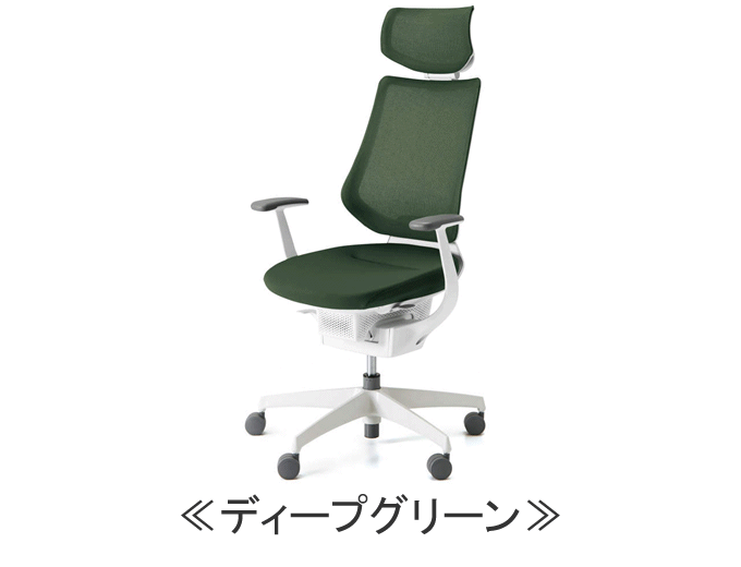 コクヨ イング（ing）メッシュタイプ ヘッドレスト付きタイプ CR-GW3405E1G4-W・V